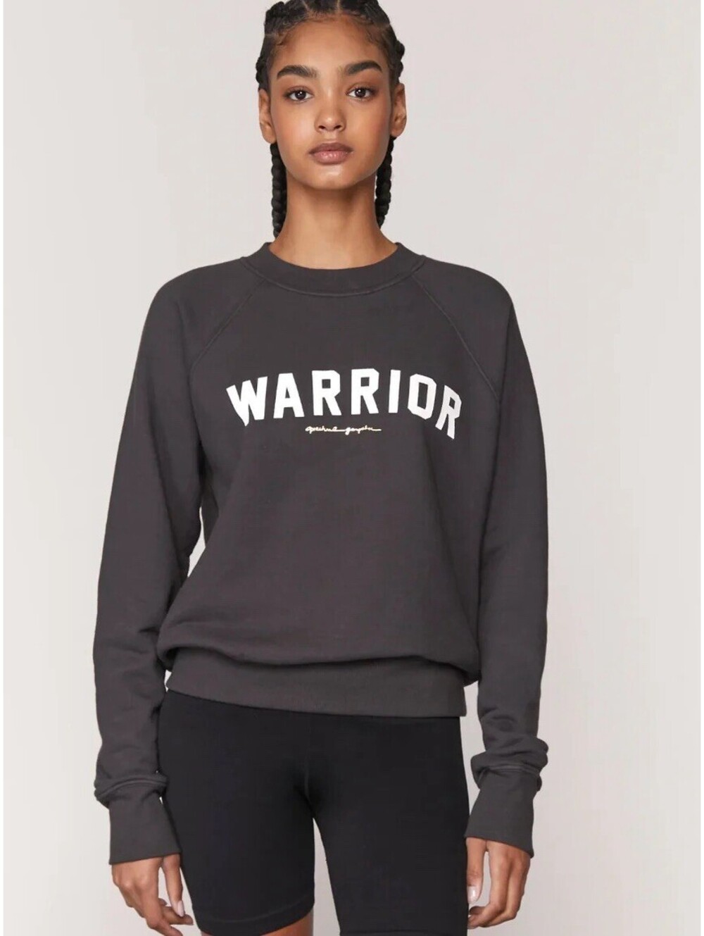 Spiritual Gangster Warrior Bridget Sweatshirt Cotton Crewneck Sweatshirt Size S